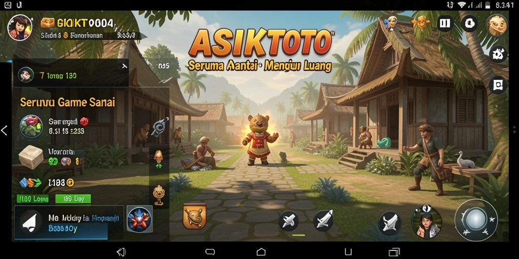 Screenshot gameplay ASIKTOTO yang menampilkan aksi seru dan grafis menarik.