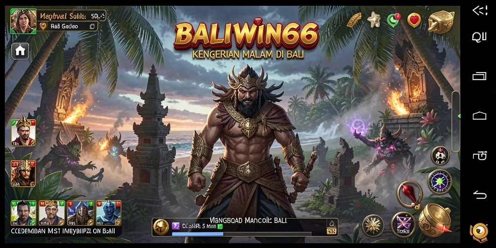 Gameplay menyeramkan di dalam dunia <strong>BALIWIN66</strong> yang penuh kegelapan.