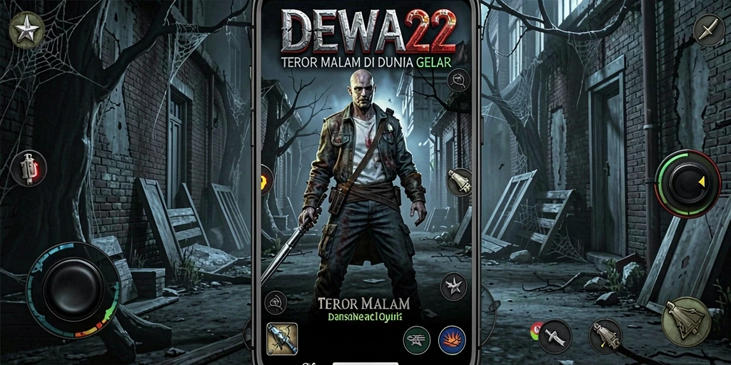 Tangkapan layar menampilkan gameplay menyeramkan DEWA22 dengan atmosfer mencekam.