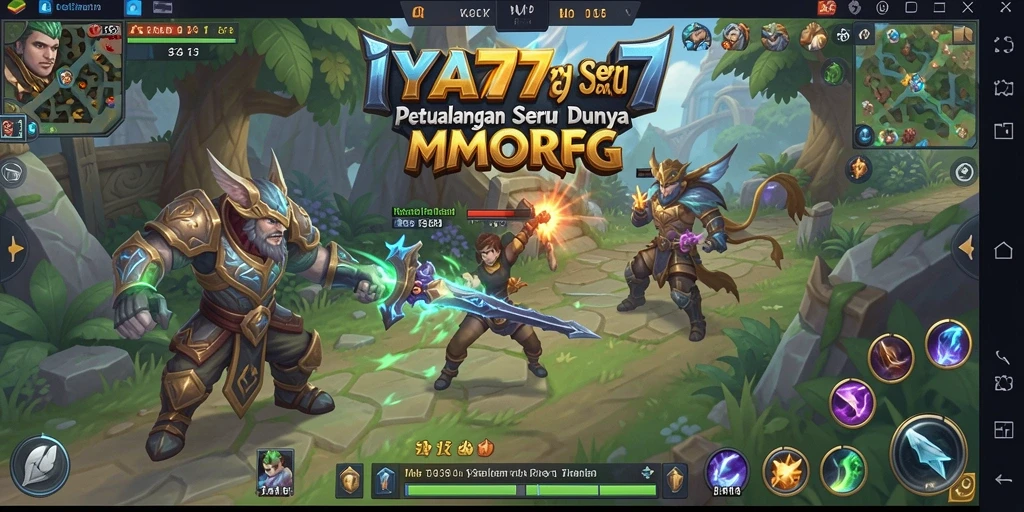 Tampilan menakjubkan dari gameplay seru di IYA777.