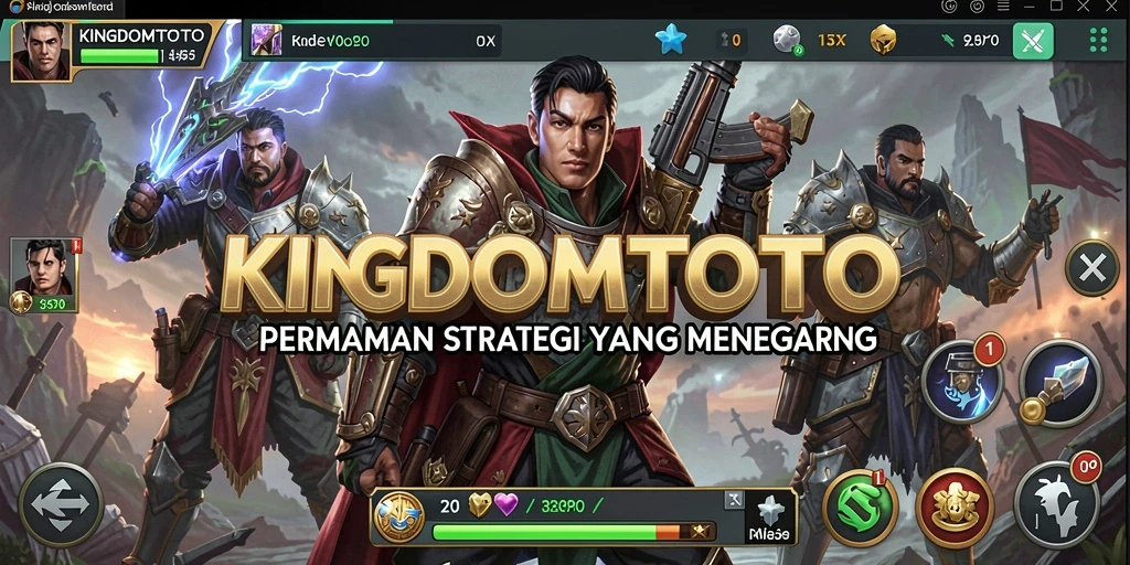 Tangkapan layar gameplay KINGDOMTOTO yang menampilkan pertempuran strategi yang mendebarkan.