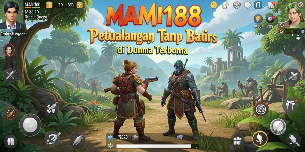 Tampilan gameplay seru dalam dunia terbuka MAMI188.