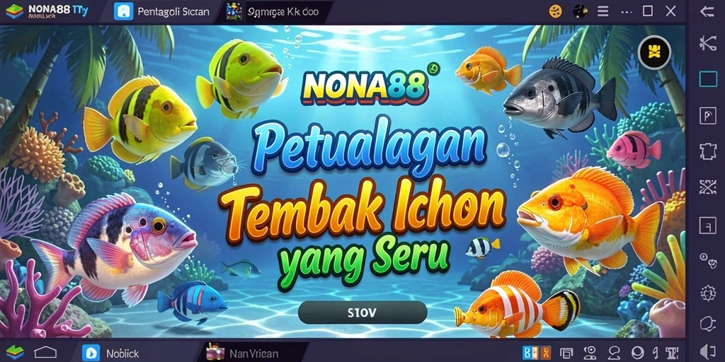 Gameplay NONA88 yang menarik dengan grafis memukau.