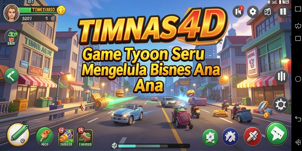 Tampilan gameplay menarik dari TIMNAS4D yang menantang.