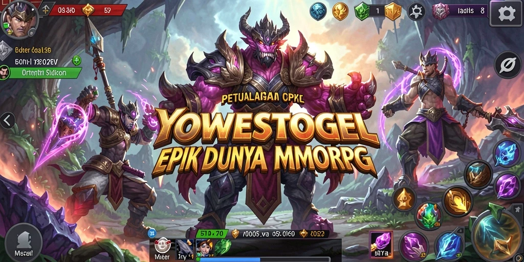 Menampilkan gameplay seru di YOWESTOGEL dengan grafis luar biasa.